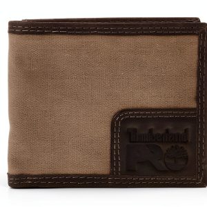 Timberland Pro Mens Slimfold Wallet RFID Blocking Canvas-0