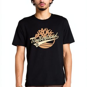 Timberland Mens T-Shirt 100% Cotton Regular Fit Graphic-0