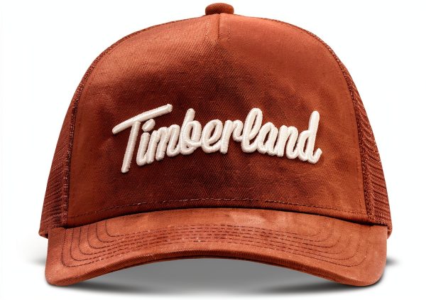 Timberland Mens Trucker Cap Adjustable Mesh Back Lightweight-1