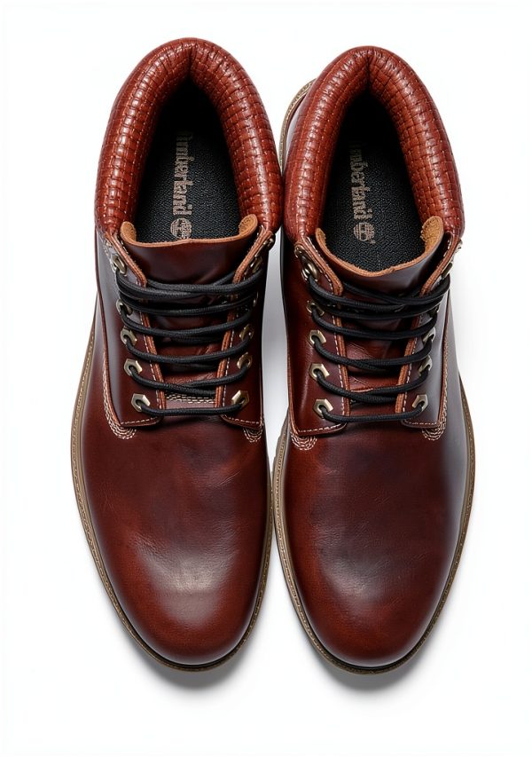 Timberland Mens Leather Boots Waterproof Anti Fatigue-4
