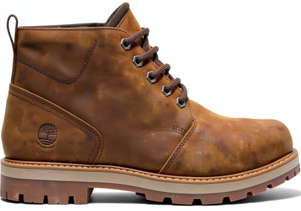 Timberland Chukka Boots Rust Full Grain Leather Waterproof-7