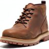 Timberland Chukka Boots Rust Full Grain Leather Waterproof-0