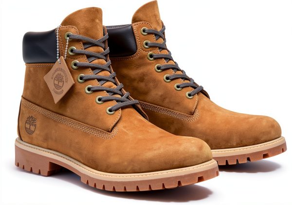 Timberland Mens Leather Boots Waterproof AntiFatigue-1