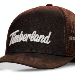 Timberland Mens Trucker Cap Adjustable Mesh Breathable-0