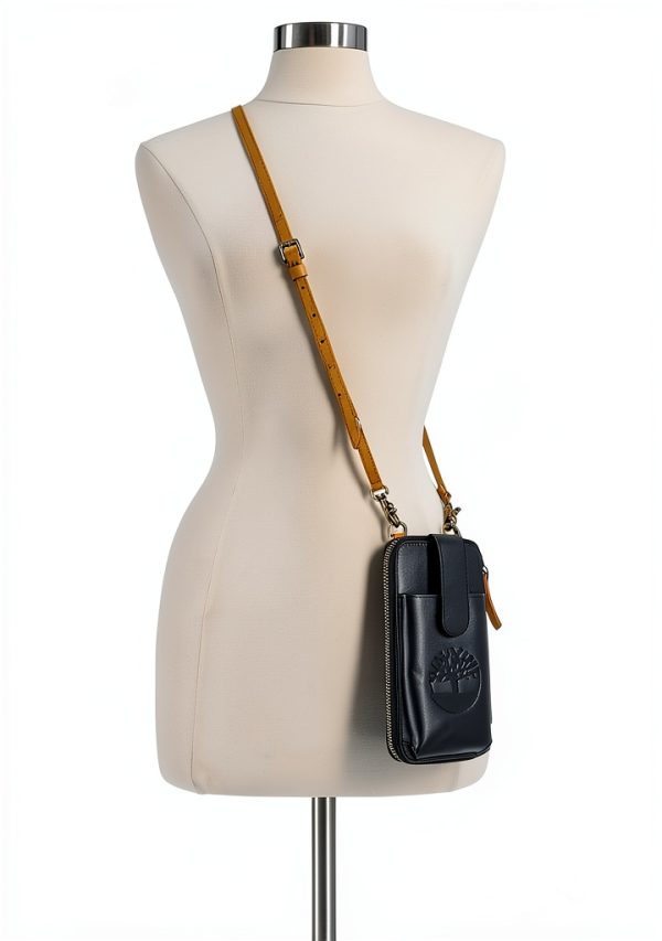 Timberland RFID Crossbody Wallet Women Phone Purse Black-4