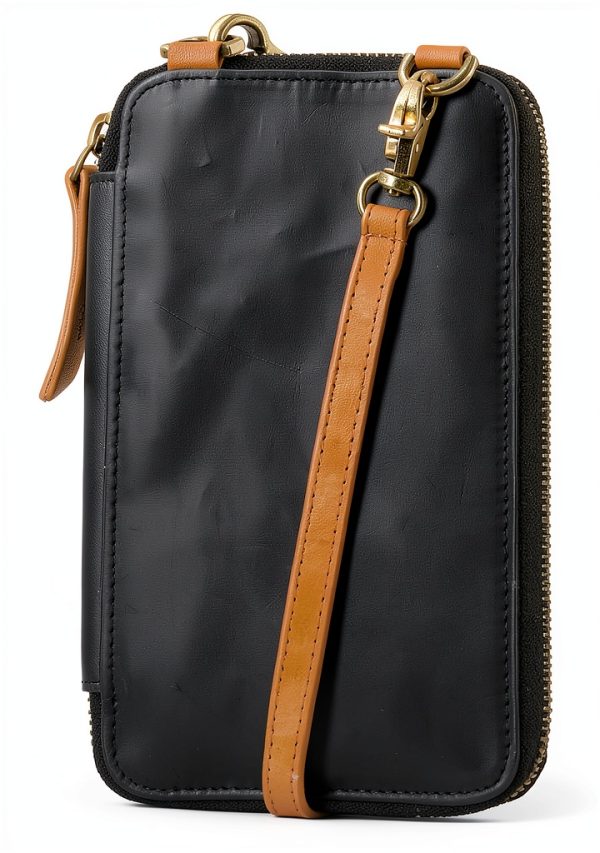 Timberland RFID Crossbody Wallet Women Phone Purse Black-3