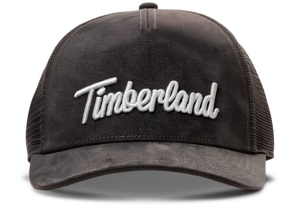 Timberland Mens Trucker Cap Adjustable Mesh Breathable-1