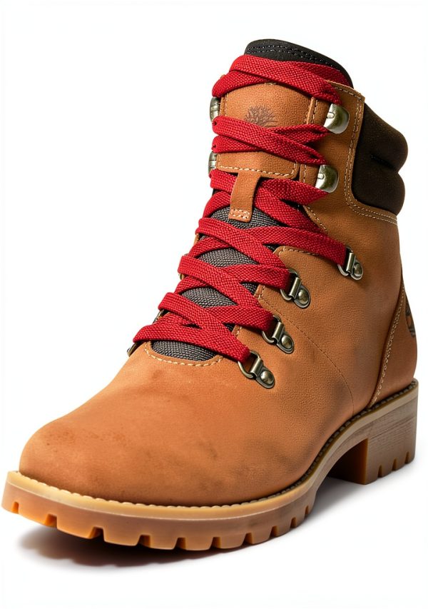 Timberland Womens Ankle Boots Premium Leather Lace Up Style-0