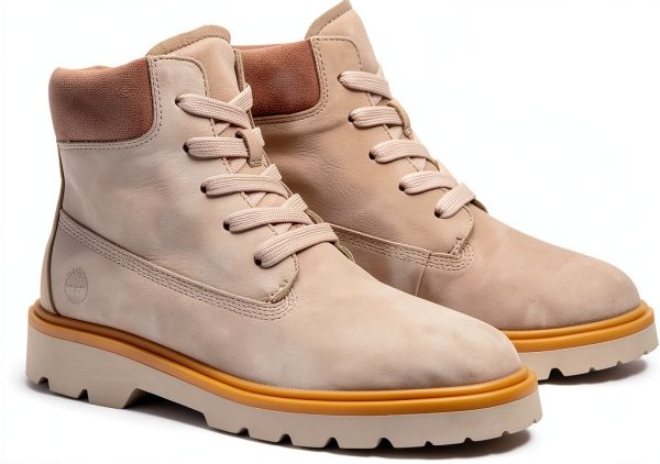 Timberland Womens Ankle Boots Leather Comfort Work Footwear-1