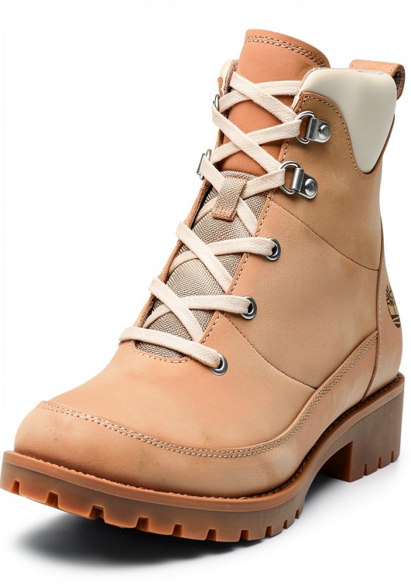Timberland Womens Ankle Boots Leather Lace Up Comfort-8