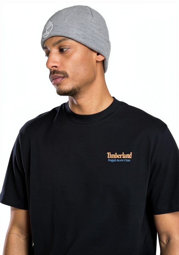 Timberland Mens T-Shirt Cotton Authentic Fit Graphic Back-3