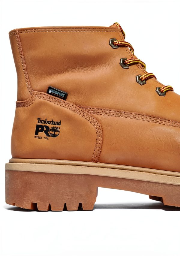 Timberland PRO Wheat Boots Steel Toe Waterproof Work Shoes-2