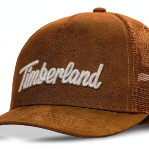 Timberland Mens Trucker Cap Adjustable Snapback Breathable-0