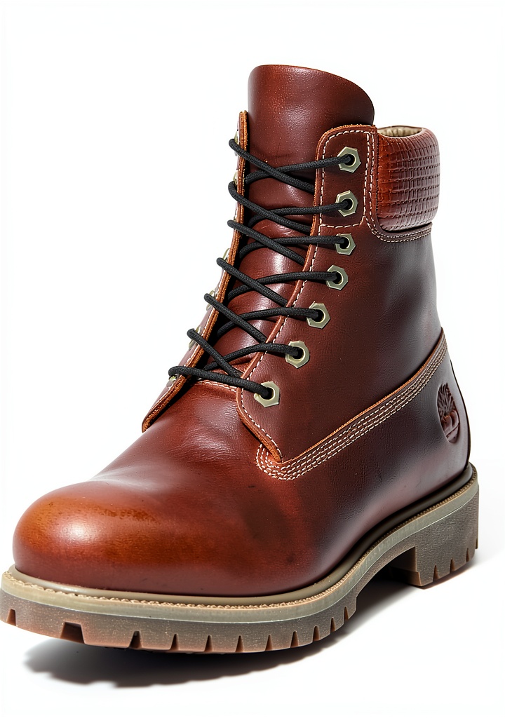 Timberland boots in work environment showing waterproof features