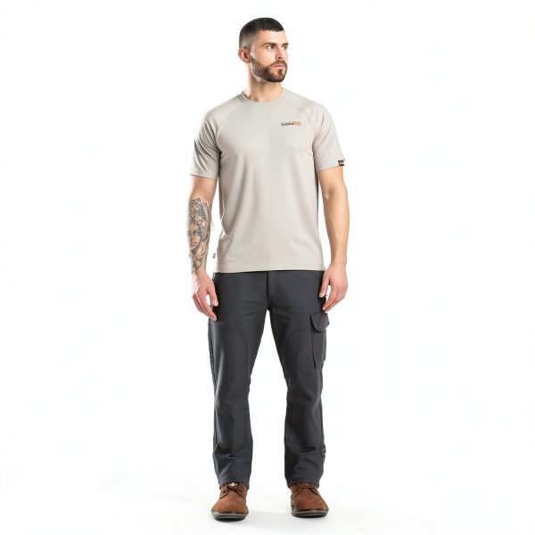 Timberland PRO Mens T-Shirt WickWork Technology ReBOTL-5