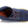 Timberland Womens Ankle Boots Dark Blue Canvas Insulated-4