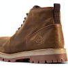 Timberland Chukka Boots Rust Full Grain Leather Waterproof-1