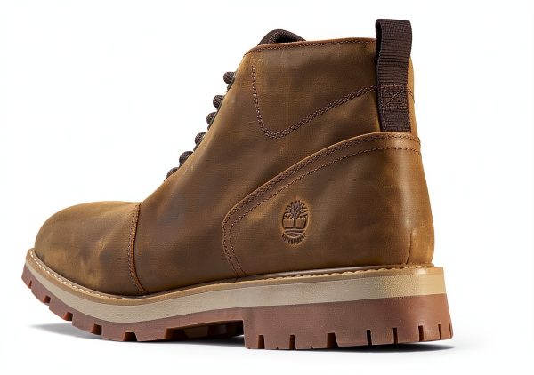 Timberland Chukka Boots Rust Full Grain Leather Waterproof-1