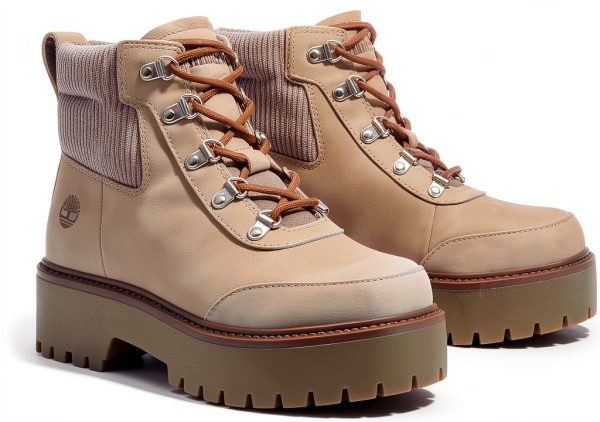 Timberland Womens Boots Premium Leather Comfort Ankle Boots-1