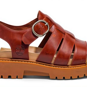 Timberland Womens Flat Sandals Premium Leather Adjustable-0