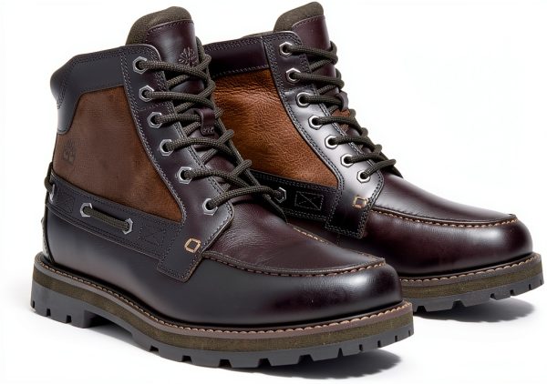 Timberland Mens Hiking Boots Leather OrthoLite Comfort-1