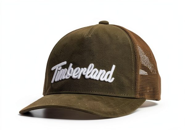 Timberland Mens Trucker Cap Adjustable Snapback Breathable-4