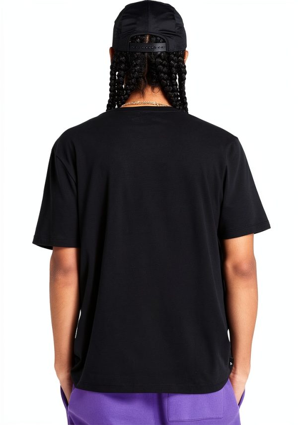 Timberland Mens T-Shirt Regular Fit Pigment Print Logo-2