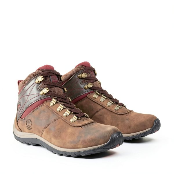 Timberland Womens Hiking Boots Waterproof Leather Wide Sizes-2