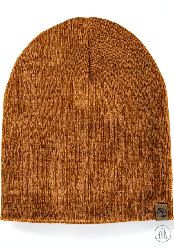 Timberland Mens Beanie Ribbed Knit Soft Stretch Fit-2