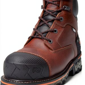Timberland PRO Brown Boots Anti-Fatigue Waterproof Safety-0
