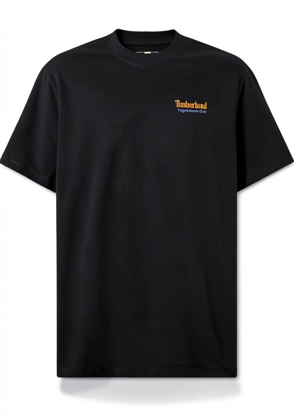 Timberland Mens T-Shirt Cotton Authentic Fit Graphic Back-4