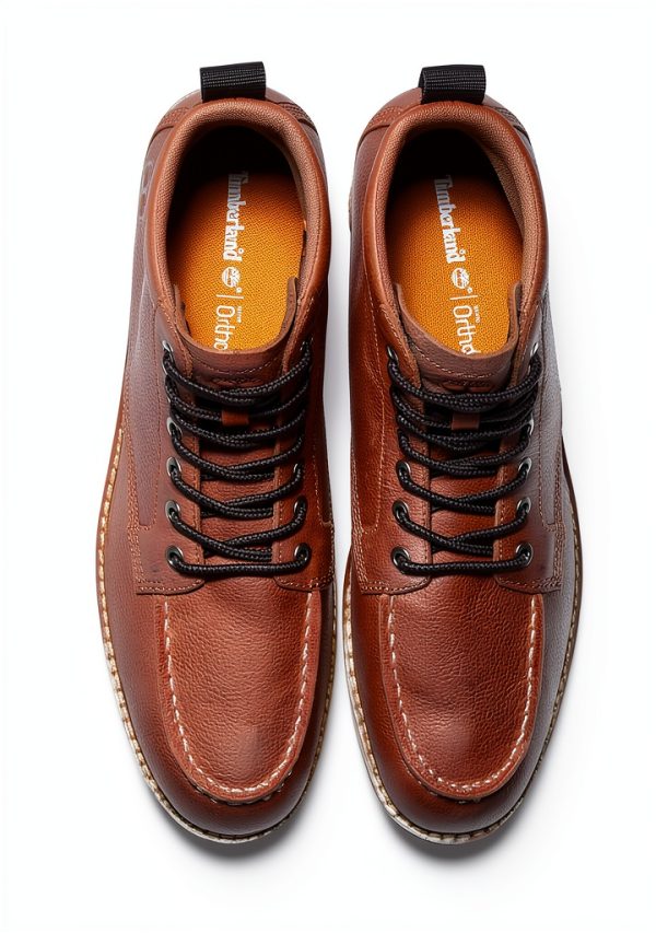 Timberland Mens Hiking Boots Leather Waterproof Durable-4