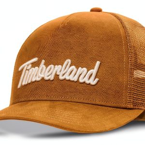 Timberland Mens Trucker Cap Adjustable Breathable Mesh-0