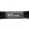 Pavo Shoelaces Cotton Polyester Boot Laces Black Medium-0