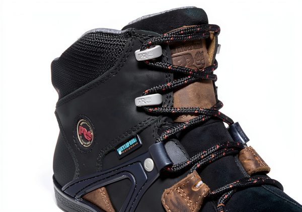 Timberland PRO Brown Work Boots Waterproof Safety Toe-6