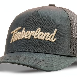 Timberland Mens Trucker Cap Adjustable Mesh Breathable-0