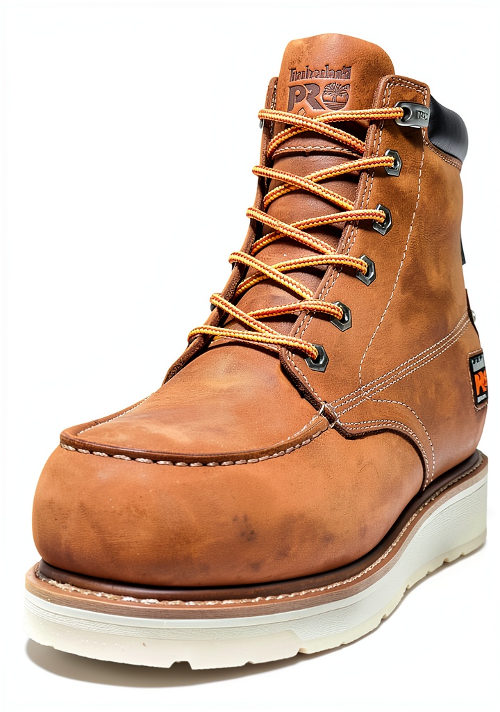 Timberland PRO work boots in use on a construction site