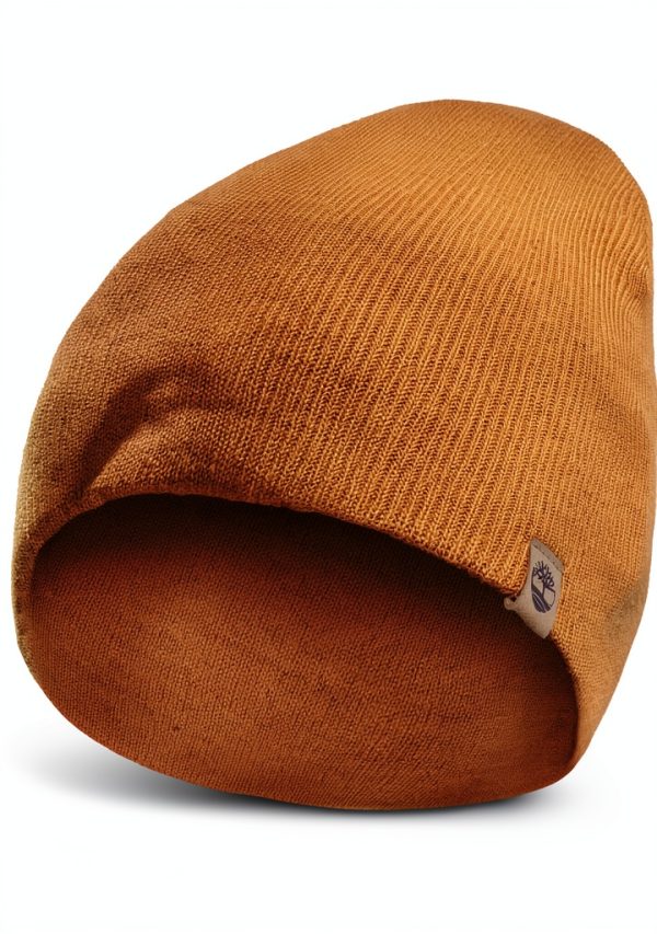 Timberland Mens Beanie Ribbed Knit Soft Stretch Fit-0