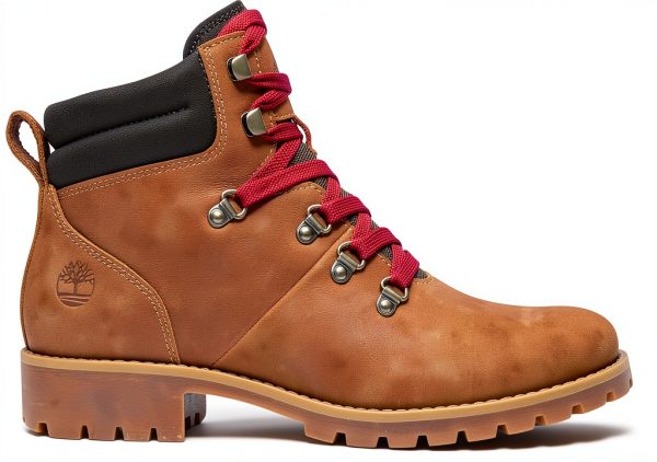 Timberland Womens Ankle Boots Premium Leather Lace Up Style-5