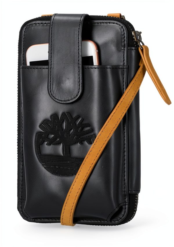 Timberland RFID Crossbody Wallet Women Phone Purse Black-0