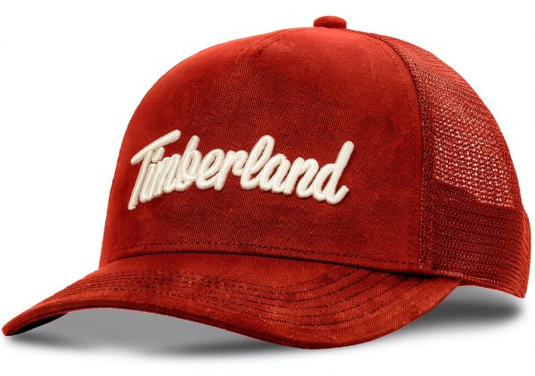 Timberland Mens Trucker Cap Adjustable Mesh Back Lightweight-0
