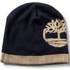 Timberland Mens Beanie Ribbed Knit Soft Fabric Logo Patch-2