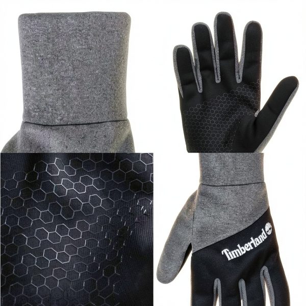 Timberland Men's Colorblock Fleece Gloves-5