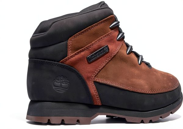 Timberland Dark Brown Suede Hiking Boots Mens-7